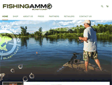 Tablet Screenshot of fishingammo.com